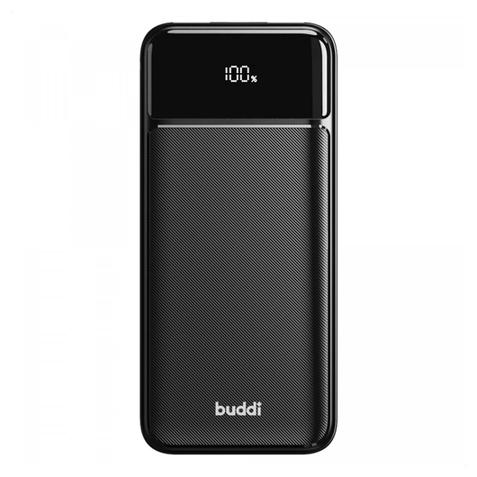 Buddi Boost 30.000 mAh Powerbank Met Display Duo Pack Zwart 22.5W afbeelding 19