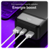 Buddi Boost 30.000 mAh Powerbank Met Display Duo Pack Zwart 22.5W afbeelding 13