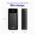Buddi Boost 30.000 mAh Powerbank Met Display Duo Pack Zwart 22.5W afbeelding 7