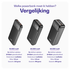 Buddi Boost 30.000 mAh Powerbank Met Display Duo Pack Zwart 22.5W afbeelding 8