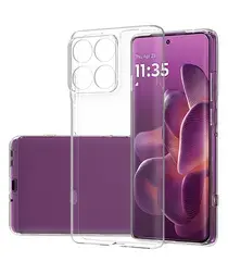 Motorola Edge 60 Hoesje Dun TPU Back Cover Transparant afbeelding