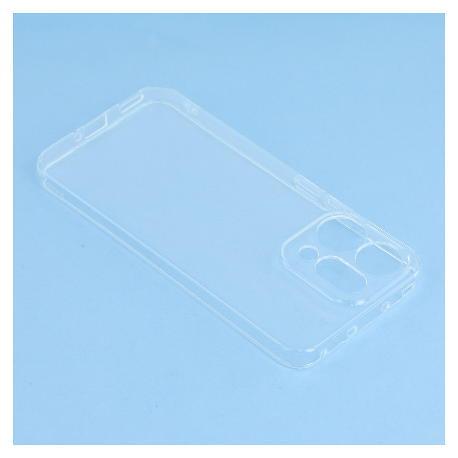 Oppo Reno 14 Pro Hoesje Dun TPU Back Cover Transparant afbeelding 5