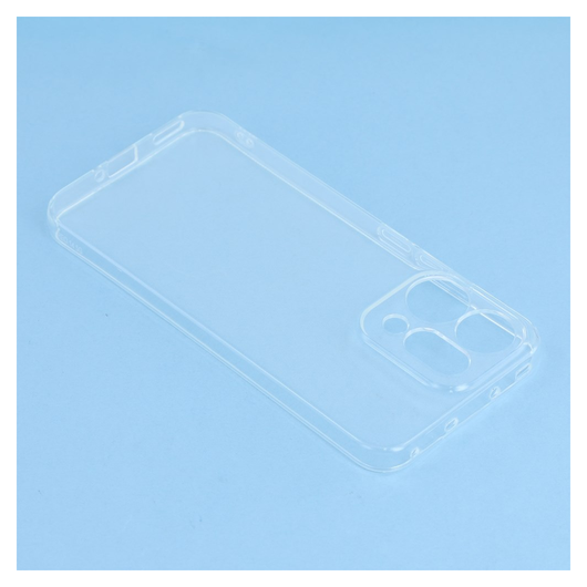 Oppo Reno 14 Pro Hoesje Dun TPU Back Cover Transparant afbeelding 5