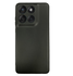 Motorola Edge 60 Pro Hoesje Dun TPU Back Cover Matte Zwart afbeelding 2