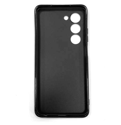 Oppo A5 (2025) Hoesje Dun TPU Back Cover Matte Zwart afbeelding 2