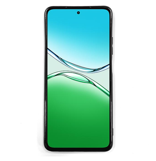 Oppo A5 (2025) Hoesje Dun TPU Back Cover Matte Zwart afbeelding 4