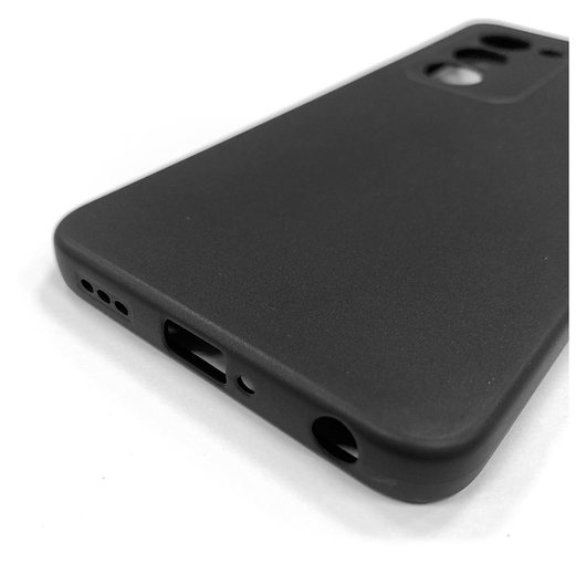 Oppo A5 (2025) Hoesje Dun TPU Back Cover Matte Zwart afbeelding 5