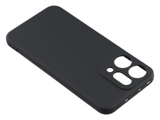 Oppo Reno 14 Pro Hoesje Dun TPU Back Cover Matte Zwart afbeelding 5