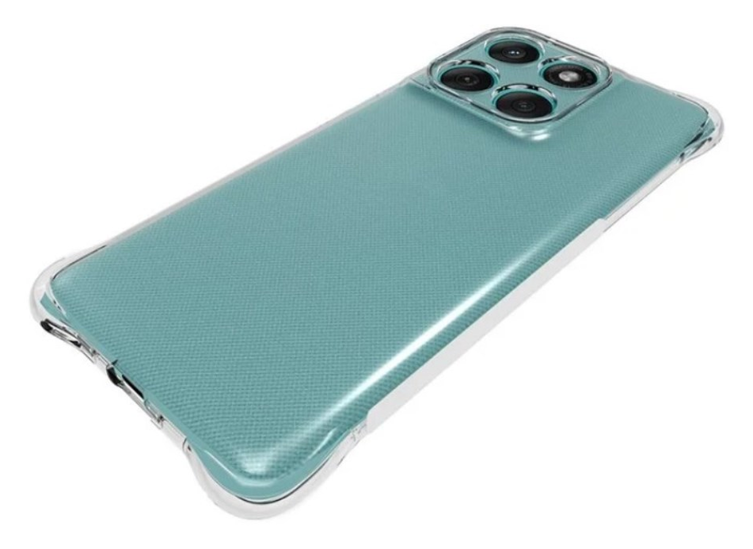Motorola Edge 60 Hoesje Schokbestendig en Dun TPU Back Cover Transparant afbeelding 5