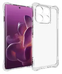 Motorola Edge 60 Pro Hoesje Schokbestendig en Dun TPU Back Cover Transparant afbeelding