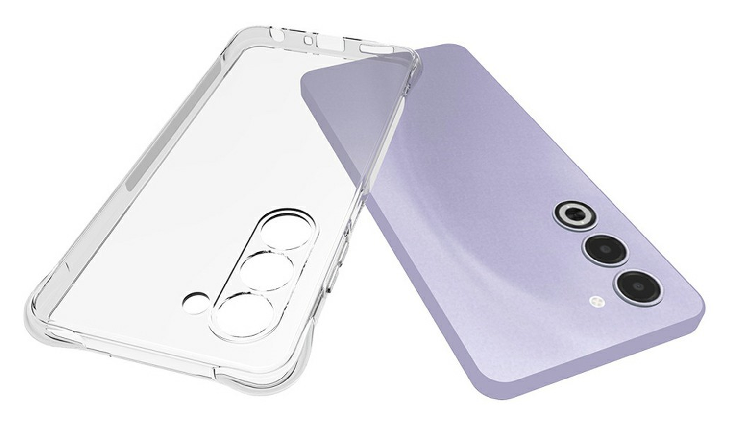 Oppo A5 (2025) Hoesje Schokbestendig en Dun TPU Back Cover Transparant afbeelding 2