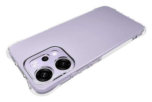 Oppo Reno 14 Pro Hoesje Schokbestendig en Dun TPU Back Cover Transparant afbeelding 4