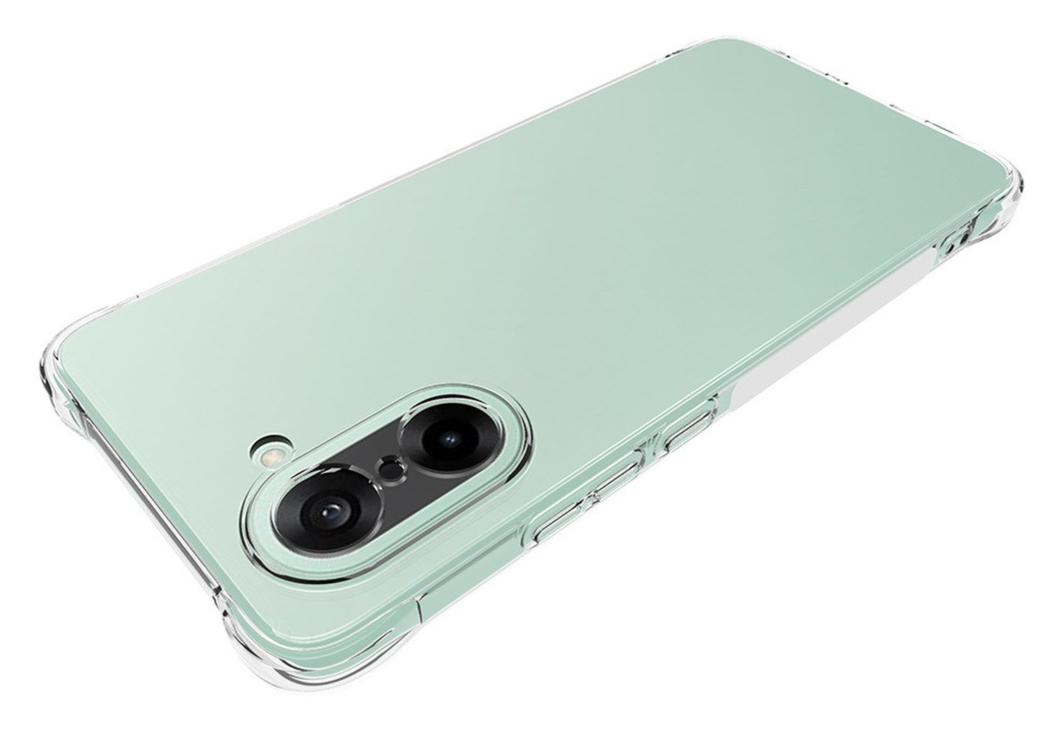 OnePlus Nord CE 5 Hoesje Schokbestendig en Dun TPU Back Cover Transparant afbeelding 5