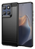 Motorola Edge 60 Hoesje Geborsteld TPU Flexibele Back Cover Zwart