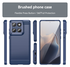 Motorola Edge 60 Hoesje Geborsteld TPU Flexibele Back Cover Blauw afbeelding 8