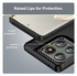 Motorola Edge 60 Pro Hoesje Geborsteld TPU Flexibele Back Cover Zwart afbeelding 7