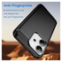 Oppo Reno 14 Hoesje Geborsteld TPU Flexibele Back Cover Zwart afbeelding 4
