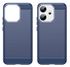 Oppo Reno 14 Hoesje Geborsteld TPU Flexibele Back Cover Blauw afbeelding 2