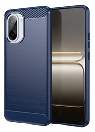 OnePlus Nord CE 5 Hoesje Geborsteld TPU Flexibele Back Cover Blauw afbeelding