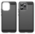 Oppo Reno 14 F Hoesje Geborsteld TPU Flexibele Back Cover Zwart afbeelding 2
