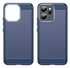 Oppo Reno 14 F Hoesje Geborsteld TPU Flexibele Back Cover Blauw afbeelding 2