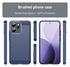 Oppo Reno 14 F Hoesje Geborsteld TPU Flexibele Back Cover Blauw afbeelding 8