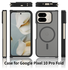 Google Pixel 10 Pro Fold Hoesje MagSafe Back Cover PixelSnap Matte Zwart afbeelding 7