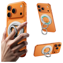 ESR HaloLock Phone Grip Stand 360 MagSafe Ring Houder Standaard Wit afbeelding