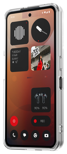 Nothing Phone (3) Hoesje Dun TPU Back Cover Transparant afbeelding 5