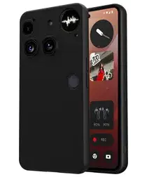 Nothing Phone (3) Hoesje Dun TPU Back Cover Matte Zwart afbeelding