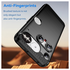Nothing Phone (3) Hoesje Geborsteld TPU Flexibele Back Cover Zwart afbeelding 4