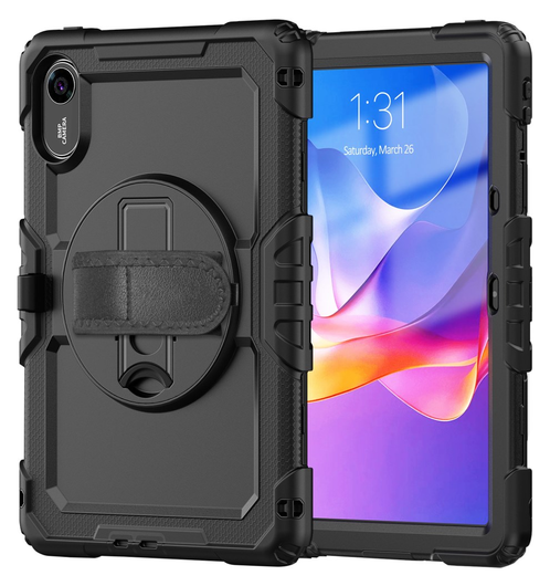 Xiaomi Redmi Pad 2 Hoes met Screen Protector en Handriem Zwart afbeelding 20
