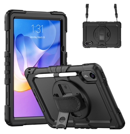 Xiaomi Redmi Pad 2 Hoes met Screen Protector en Handriem Zwart