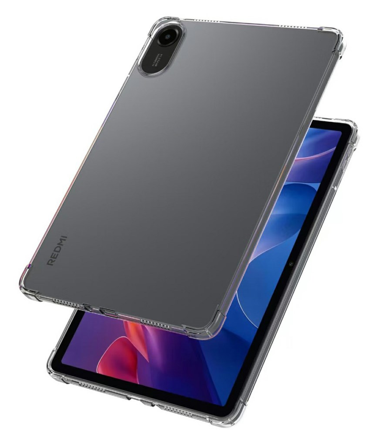 Xiaomi Redmi Pad 2 Hoes Schokbestendige TPU Back Cover Transparant afbeelding 2