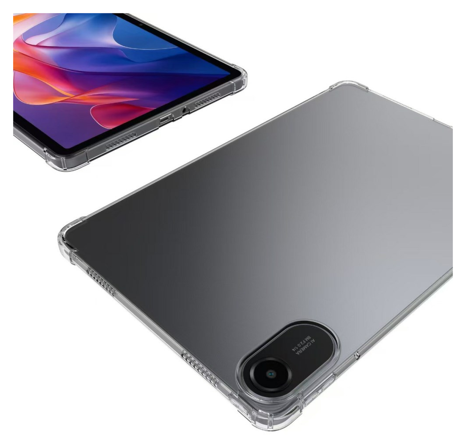 Xiaomi Redmi Pad 2 Hoes Schokbestendige TPU Back Cover Transparant afbeelding 3