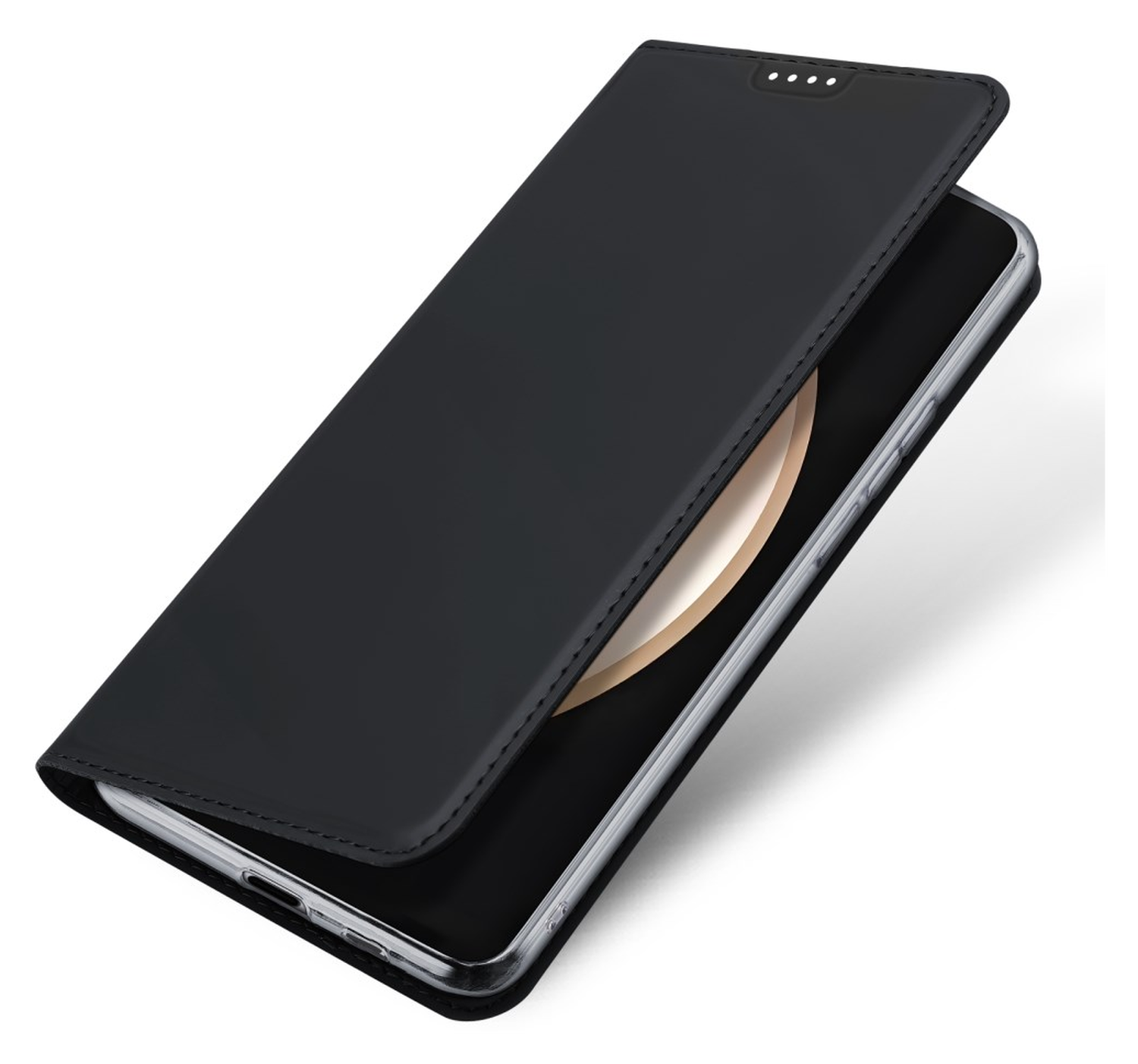 Dux Ducis Skin Pro Samsung Galaxy S25 FE Hoesje Portemonnee Book Case Zwart afbeelding 5