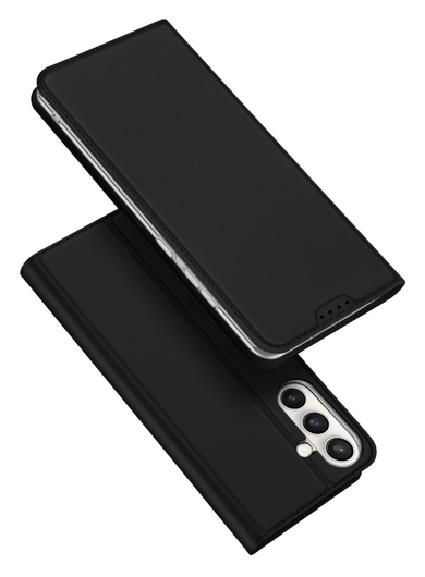 Dux Ducis Skin Pro Samsung Galaxy S25 FE Hoesje Portemonnee Book Case Zwart afbeelding 1