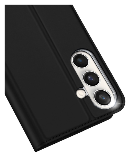 Dux Ducis Skin Pro Samsung Galaxy S25 FE Hoesje Portemonnee Book Case Zwart afbeelding 4