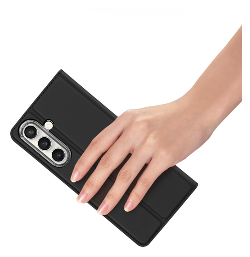 Dux Ducis Skin Pro Samsung Galaxy S25 FE Hoesje Portemonnee Book Case Zwart afbeelding 7