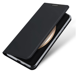 Dux Ducis Skin Pro Samsung Galaxy S25 FE Hoesje Portemonnee Book Case Zwart