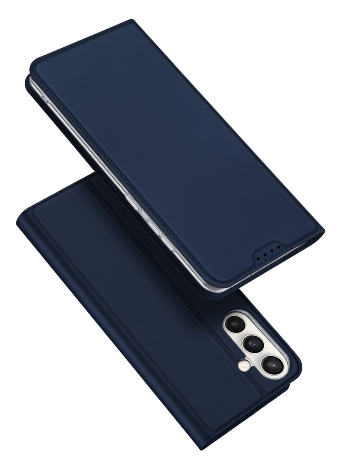 Dux Ducis Skin Pro Samsung Galaxy S25 FE Hoesje Portemonnee Book Case Blauw afbeelding 4