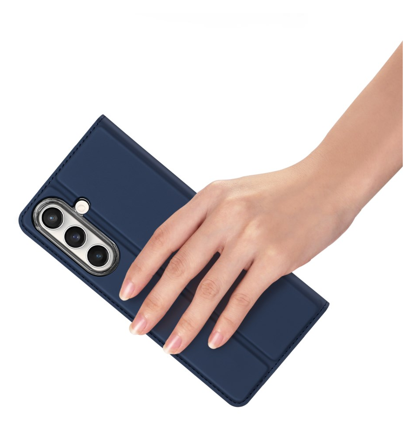 Dux Ducis Skin Pro Samsung Galaxy S25 FE Hoesje Portemonnee Book Case Blauw afbeelding 7