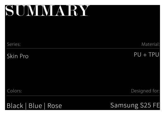 Dux Ducis Skin Pro Samsung Galaxy S25 FE Hoesje Portemonnee Book Case Blauw afbeelding 12