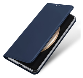 Dux Ducis Skin Pro Samsung Galaxy S25 FE Hoesje Portemonnee Book Case Blauw