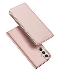 Dux Ducis Skin Pro Samsung Galaxy S25 FE Hoesje Portemonnee Book Case Roze afbeelding