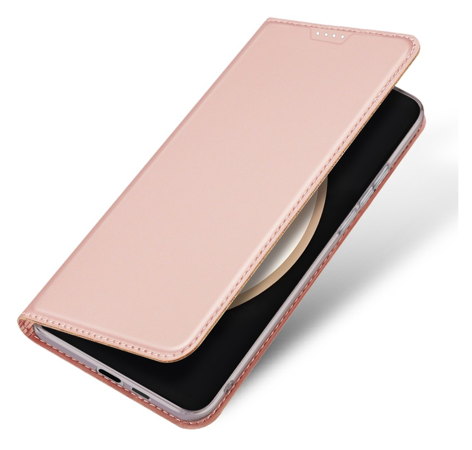 Dux Ducis Skin Pro Samsung Galaxy S25 FE Hoesje Portemonnee Book Case Roze afbeelding 5
