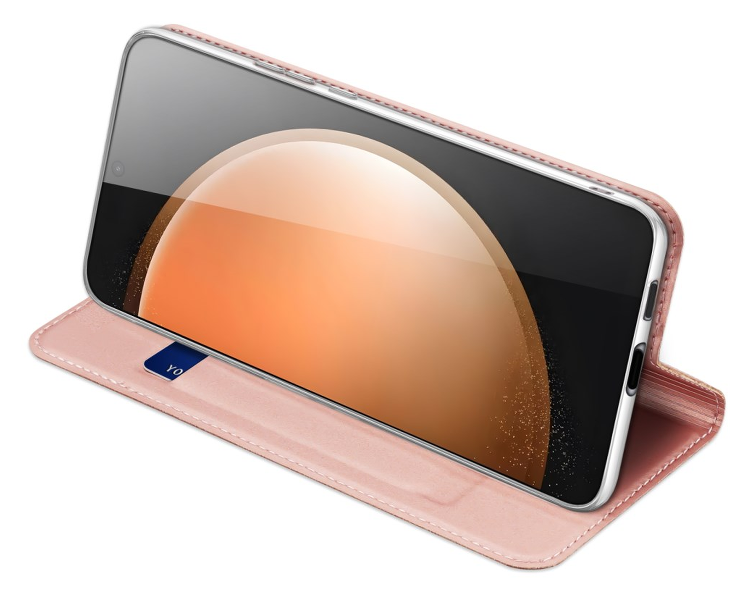 Dux Ducis Skin Pro Samsung Galaxy S25 FE Hoesje Portemonnee Book Case Roze afbeelding 6
