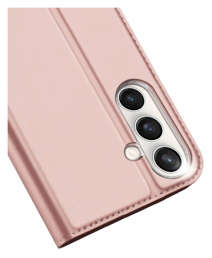 Dux Ducis Skin Pro Samsung Galaxy S25 FE Hoesje Portemonnee Book Case Roze afbeelding 4