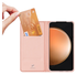 Dux Ducis Skin Pro Samsung Galaxy S25 FE Hoesje Portemonnee Book Case Roze afbeelding 2