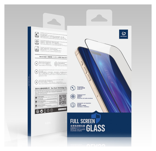 Dux Ducis Apple iPhone 17 Screen Protector 9H Tempered Glass afbeelding 7